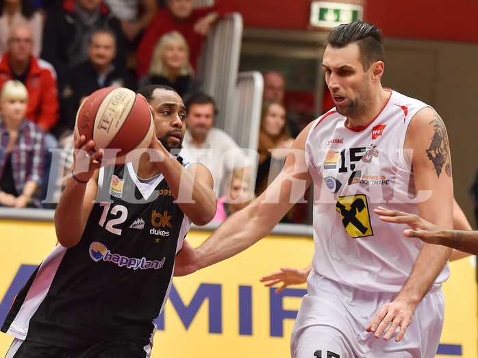 Basketball ABL 2015/16 Grunddurchgang 18.Runde WBC Wels vs BK Dukes Klosterneuburg