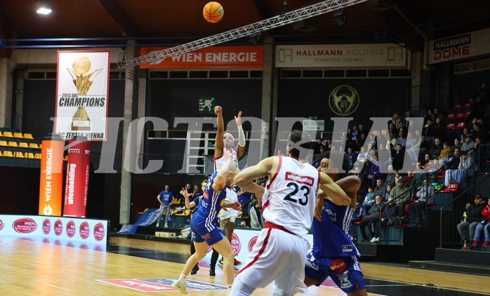 Basketball Superliga 2024/25, Gruunddurchgang 18.Runde BC Vienna vs. Oberwart Gunners


