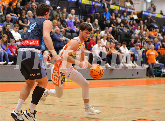 Basketball Superliga 2023/24, Grunddurchgang 4.Runde Klosterneuburg Dukes vs. Vienna Timberwolves