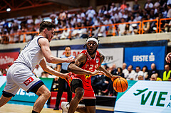 Basketball, win2day Basketball Superliga 2024/25, Playoffs Viertelfinale 2. Spiel
, BBC Nord Dragonz, Flyers Wels, Damion Rosser (2)