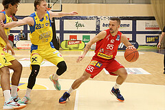 Basketball Superliga 2021/22, Grunddurchgang 17.Runde SKN St.Pölten vs. Traiskirchen Lions


