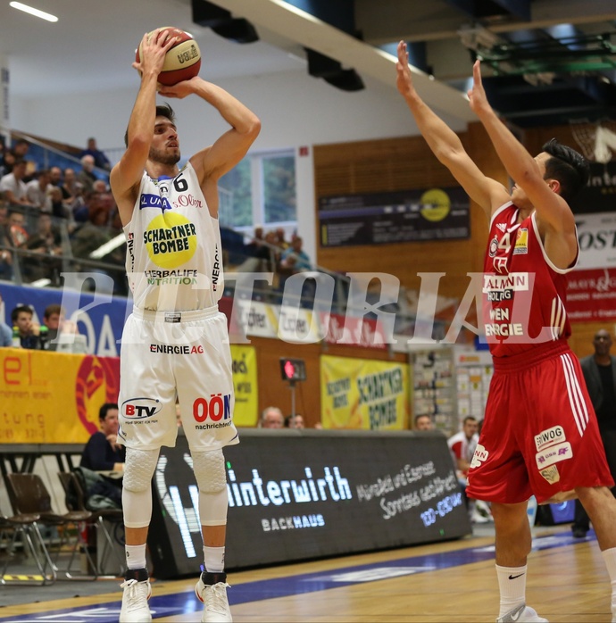 Basketball ABL 2016/17 Grunddurchgang 4.Runde Gmunden Swans vs. BC Vienna
