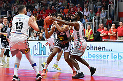 Win2Day Basketball Superliga 2022/23, Playoff,
Semifinale Spiel 4, Flyers Wels vs Swans Gmunden,