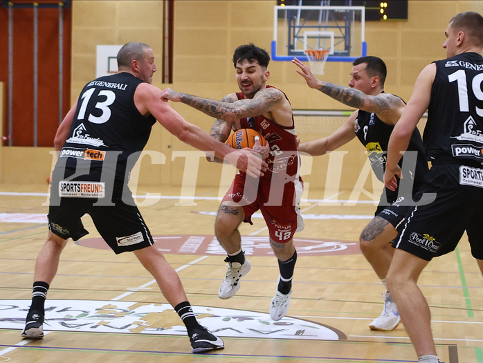 Basketball Zweite Liga 2024/25, Grunddurchgang 7.Runde Mistelbach Mustangs vs. Mattersburg Rocks



