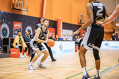 Basketball, Win2Day Superliga 2022/23, Grunddurchgang 8.Runde, Vienna Timberwolves, Gmunden Swans, Lukas Schartmüller (11)