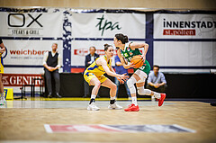 Basketball, Win2Day Basketball Damen Superliga 2023/24, Playoff, Finale Spiel 3, SKN St. Pölten, UBI Graz, Michaela Wildbacher (9), Eni Nizamic (10)