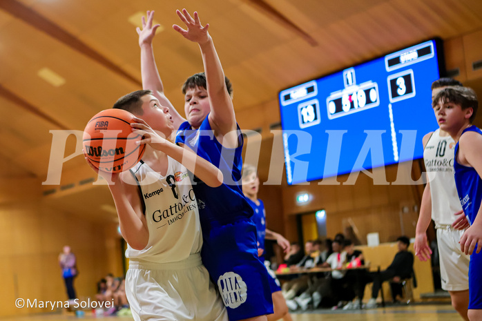 09.11.2024 Österreichischer Basketballverband 2024/25, SLMU14, Basket Flames WAT vs STARS Basketball
