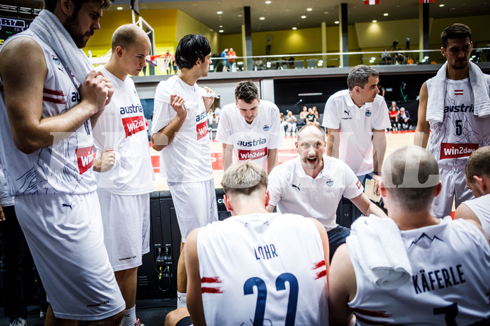 Basketball, AUT vs. NOR, Austria, Norway, Chris O´Shea (Head Coach)