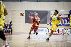 Basketball, Admiral Basketball Superliga 2019/20, Grunddurchgang 18.Runde, SKN St. Pölten Basketball, Traiskirchen Lions, Oscar Schmit (17)