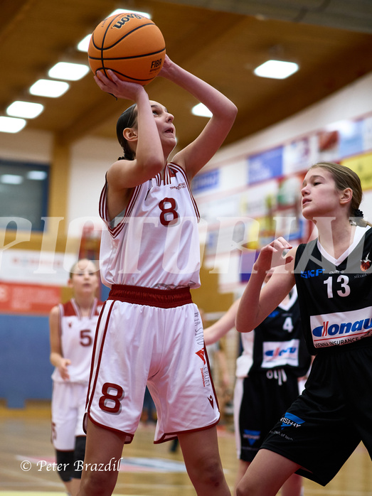 Basketball Superliga 2024/25, SLWU14 Traiskirchen Lionesses vs. DBK Steyrer Witches


