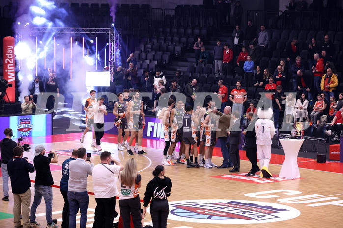 19.01.2025, Graz, Raiffeisen Sportpark, Basketball Austria Cup 2025, Final Four, Finale, Flyer Wels vs. Klosterneuburg Dukes,  