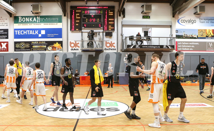 Basketball Superliga 2020/21, Viertelfinale Spiel 3 Klosterneuburg Dukes vs. Flyers Wels
