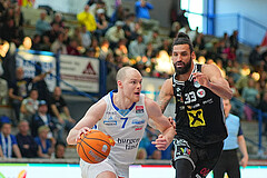 Basketball Superliga 2024/25, 10.Plazierungsrunde Oberwart Gunners vs. Flyers Wels


