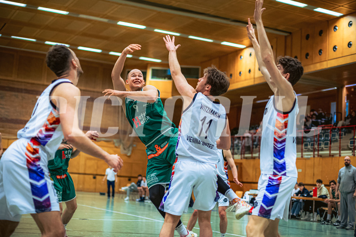 Basketball, Basketball Zweite Liga 2022/23, Playdown Spiel 5, Vienna United, Future Team Steiermark, 