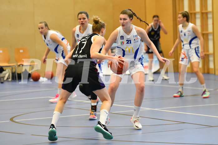 Basketball Superliga 2021/22, Grunddurchgang 12.Runde,DBB LZ OÖ vs Vienna United 