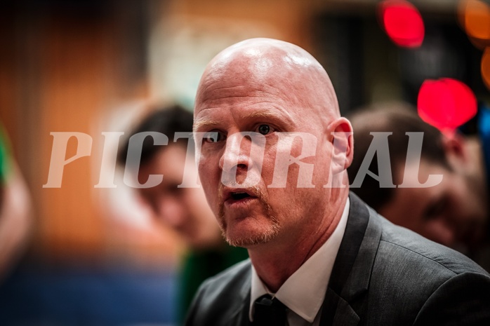 Basketball, ABL 2017/18, Grunddurchgang 33.Runde, Oberwart Gunners, Kapfenberg Bulls, Mike Coffin (Coach)