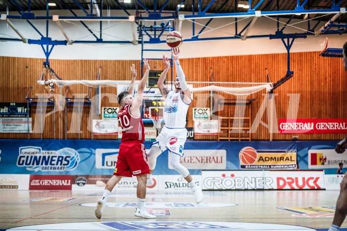 Basketball, ABL 2018/19, Grunddurchgang 1.Runde, Oberwart Gunners, BC Vienna, Hayden Lescault (11)