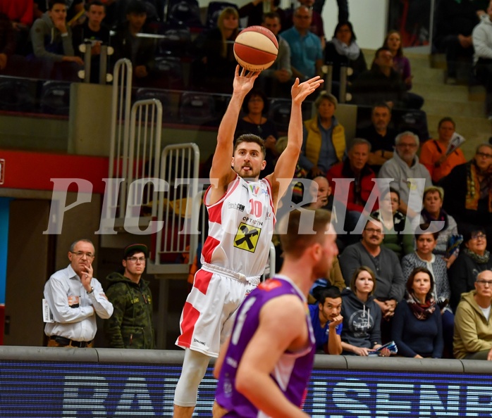 Basketball ABL 2018/19 Grunddurchgang 08. Runde Flyers Wels vs Vienna D.C. Timberwolves