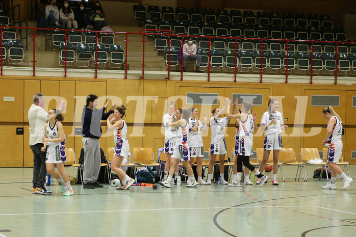 Basketball Damen Superliga 2021/22, Grundducrhgang 11.Runde Vienna United vs. Klosterneuburg Duchess


