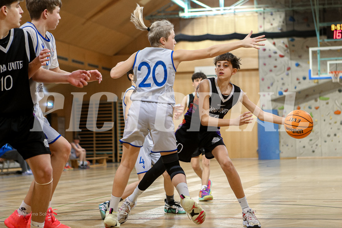 09.03.2025 Österreichischer Basketballverband 2024/25, SLMU14, STARS Basketball vs Vienna United 09.03.2025 Österreichischer Basketballverband 2024/25, SLMU14, STARS Basketball vs Vienna United