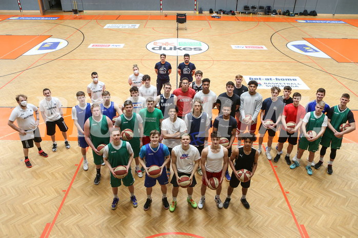 Basketball Nationalteamsichtung 2021,  mu18. 


