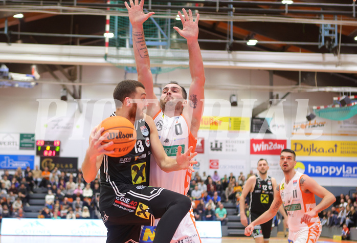 Basketball Superliga 2023/24, Grunddurchgang 17.Runde Klosterneuburg Dukes vs. Flyers Wels


