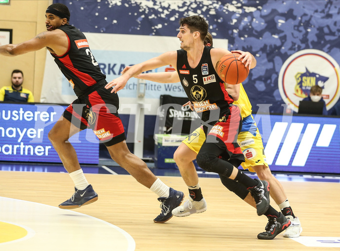 Basketball Superliga 2021/22, Grunddurchgang 11.Runde BC Vienna vs. SKN St.Pölten


