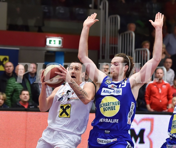 Basketball ABL 2015/16 Grunddurchgang 16.Runde WBC Wels vs Gmunden Swans