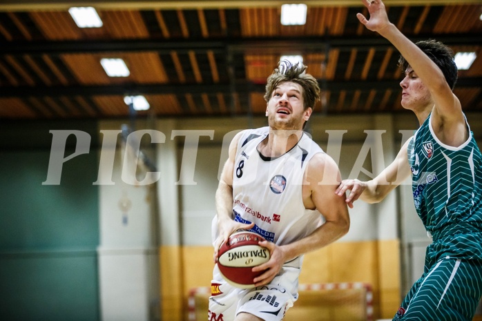 Basketball, 2.Bundesliga, Grunddurchgang 2.Runde, Mattersburg Rocks, KOS Celovec, Maximilian HÜBNER (8)
