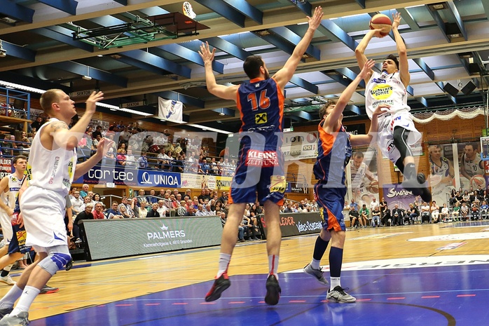 Basketball ABL 2016/17, Grunddurchgang 30.Runde Gmunden Swans vs. Fürstenfeld Panthers


