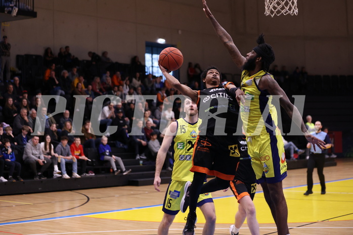 01.04.2023, Graz, Raiffeisen Sportpark Graz, Basketball Superliga 2022/23, 7. Qualifikationsrunde, UBSC Raiffeisen Graz vs. CITIES Panthers Fürstenfeld 