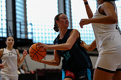 15.02.2025 Österreichischer Basketballverband 2024/25, SLWU19, Basket Flames UNION vs. Vienna Timberwolves