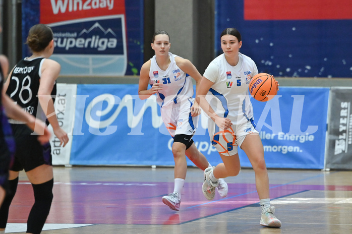 Basketball Superliga 2024/25, Grunddurchgang 9.Runde, DBB Wels vs Vienna United,

