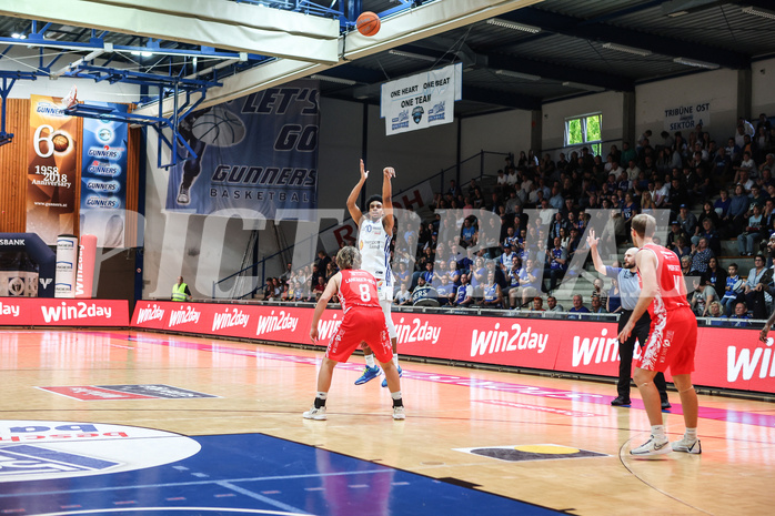 Basketball Superliga 2024/25, Playoffs, Halbfinale Spiel 3 Oberwart Gunners vs. Traiskirchen Lions