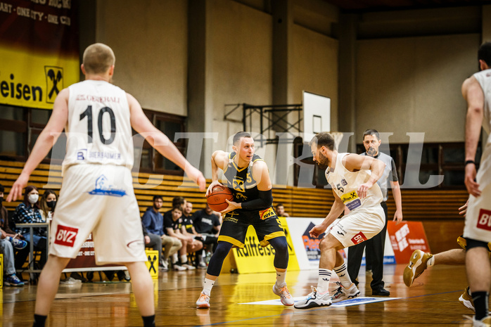 Basketball, Basketball Zweite Liga, Grunddurchgang 17.Runde, Mattersburg Rocks, Fürstenfeld Panthers, Mirza Manjgo (5)