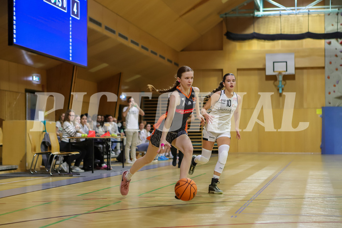 20.10.2024 Österreichischer Basketballverband 2024/25, SLWU16, Basket Flames UNION vs. Basket Duchess

