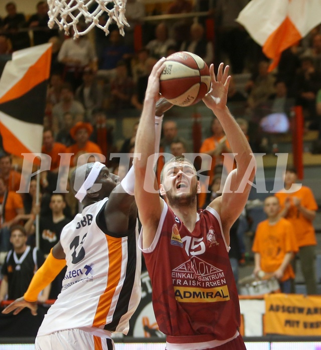 Basketball ABL 2015/16 Playoff Viertelfinale Spiel 1 Traiskicrhen Lions vs. BK Dukes Klosterneuburg


