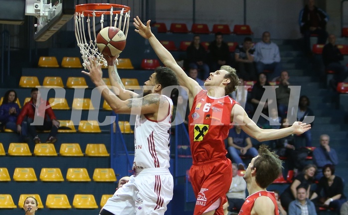 Basketball ABL 2015/16, Grunddurchgang 29.Runde BC Vienna vs. WBC Wels


