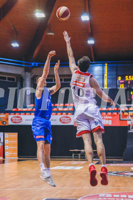 Basketball Basketball Superliga 2020/21, Grunddurchgang 15.Runde BC Vienna vs. D.C. Timberwolves 