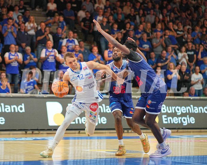 Basketball, Basketball Superliga 2024/25, Playoffs, Finale Spiel 1, Oberwart Gunners vs. BBC Nord Dragonz