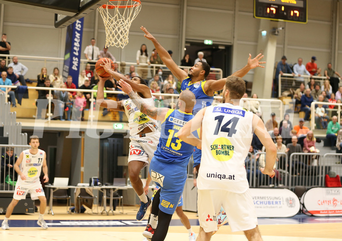 Basketball Superliga 2022/23, Grunddurchgang 6.Runde SKN St.Pölten vs. Gmunden Swans


