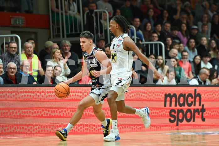 Basketball, Superliga 2023/24, Grunddurchgang 14. Runde, Flyers Wels vs. Gmunden,
