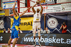 Basketball, Admiral Basketball Superliga 2019/20, Grunddurchgang 9.Runde, Traiskirchen Lions, SKN St. Pölten, Shawn L. Ray (6)