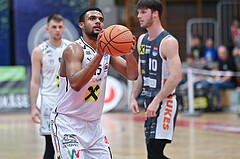 Basketball, Superliga 2024/25, Plazierungsrunde 7.Runde, Flyers Wels vs. Klosterneuburg Dukes,
