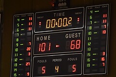 Basketball ABL 2015/16 Grunddurchgang 21.Runde WBC Wels vs BC Vienna