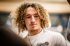 Basketball, bet-at-home Basketball Superliga 2021/22, Grunddurchgang Runde 12, Oberwart Gunners, UBSC Graz, Travis Atson
