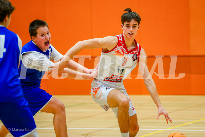30.11.2024 Österreichischer Basketballverband 2024/25, SLMU16, BC Vienna vs. SG Salzkammergut 

