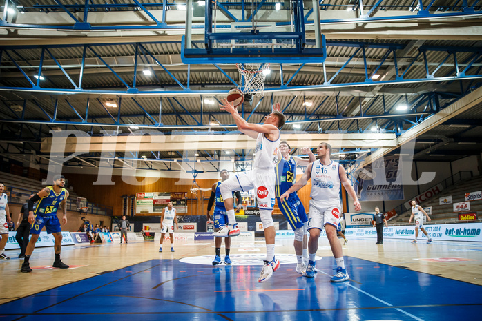 Basketball, bet-at-home Basketball Superliga 2020/21, Grunddurchgang, 12. Runde, Oberwart Gunners, UBSC Graz, Edi Patekar (9)