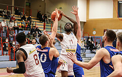 Basketball Superliaga 2021/22, Grunddurchgang 16.Runde Traiskirchen Lions vs. D.C. Timberwolves