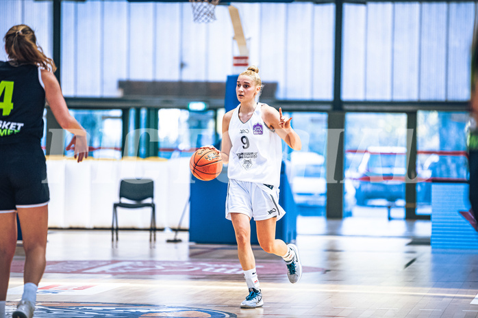 Basketball Basketball Damen Superliga 2021/22, Grunddurchgang 4.Runde Vienna D.C. Timberwolves vs. Basket Flames
